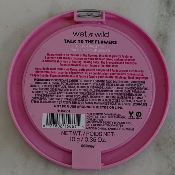 NEW! BLUSH PALETTE Wet n Wild Limitd Ed. Alice in Wonderland Disney - Picture 7 of 8